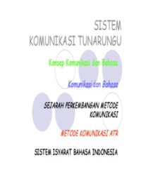 SISTEM KOMUNIKASI TUNARUNGU (E.K)