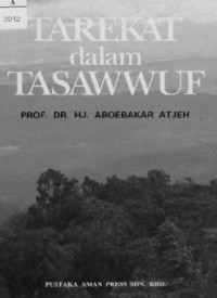TAREKAT DALAM TASAWWUF