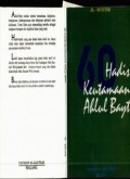 60 HADIS KEUTAMAAN AHLUL BAYT