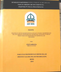 Penerapan Kontrak Istis}n