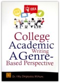 College academic writing a genre-based perspective