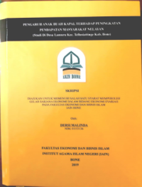 Pengaruh Anak Buah Kapal Terhadap Peningkatan Pendapatan Masyarakat Nelayan ( Studi Di Desa Lamuru Kec. Tellusiattinge Kab. Bone)