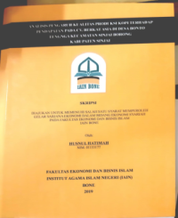 Analisis Pengaruh Kualitas Produksi Kopi Terhadap Pendapatan Pada CV Berkat Asia di Desa Bonto Tengnga Kecamatan Sinjai Borong Kabupaten Sinjai