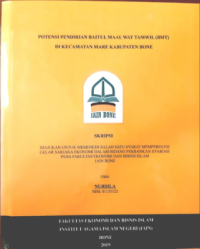 Potensi Pendirian Baitul Maal Wat Tamwil (BMT) di Kecamatan Mare Kabupaten Bone