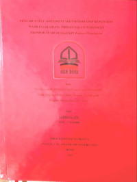 Pengaruh Self Assessment System Terhadap Kepatuhan Wajib Pajak Orang Pribadi Dalam Perspektif Ekonomi Syariah (Studi KPP Pratama Watampone)