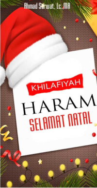 Khilafiyah Haram Selamat Natal (E.H, E.A, E.P, E.M, E.T, E.B, E.G, E.U, E.K, E.I, E.E, E.S)