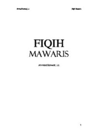 Fiqih Mawaris (E.H,E.A,E.P,E.E,E.S)