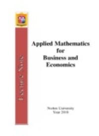 Applied Mathematics for Business and Economics (1.E, 2.E)