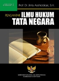 PENGANTAR ILMU HUKUM TATA NEGARA JILID I (E.H)