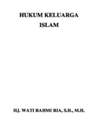 Hukum Keluarga Islam (E.H,E.A,E.P,E.M,E.T,E.B,E.G,E.U,E.K,E.I,E.E,E.S)