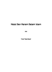 Halal Dan Haram Dalam Islam) 1.S, 2.S, 1.T, 2.T, 3.T, 4.T, 5.T, 6.T, 1.U, 2.U, 1.E, 2.E