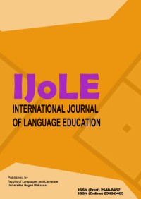 IJOL (INTERNATIONAL JOURNAL OF LANGUAGE EDUCATION)