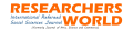 Researchers World : International Refereed Social Sciences Journal 
(RW-IRSSJ)
