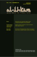 AL-IHKAM (JURNAL HUKUM DAN PRANATA SOSIAL)