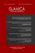 ISLAMICA (JURNAL STUDI KEISLAMAN)