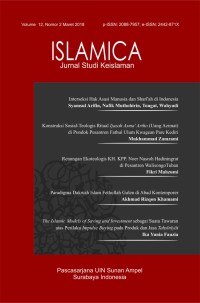 ISLAMICA (JURNAL STUDI KEISLAMAN)