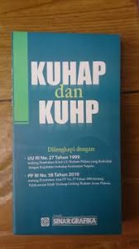KUHAP dan KUHP