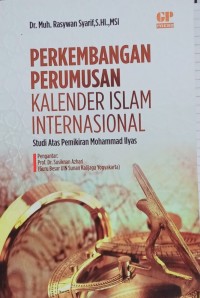 Perkembangan Perumusan Kalender Islam Internasional (1.S, 2.S, 1.T, 2.T, 3.T, 4.T, 5.T, 6.T, 1.U, 2.U, 1.E, 2.E)