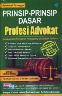 Pronsip-Prinsip Dasar Profesi Advokat (2.S)