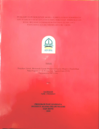 Pengaruh Penerapan Model Pembelajaran Kooperatif Tipe Numbered Head Tugether (NHT) Terhadap Peningkatan Hasil Belajar Sejarah Kebudayaan Islam (SKI) Pada Siswa Kelas VII MTsegeri 1 Bone